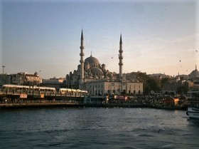 Galata Bridge and New Mosque, Istanbul