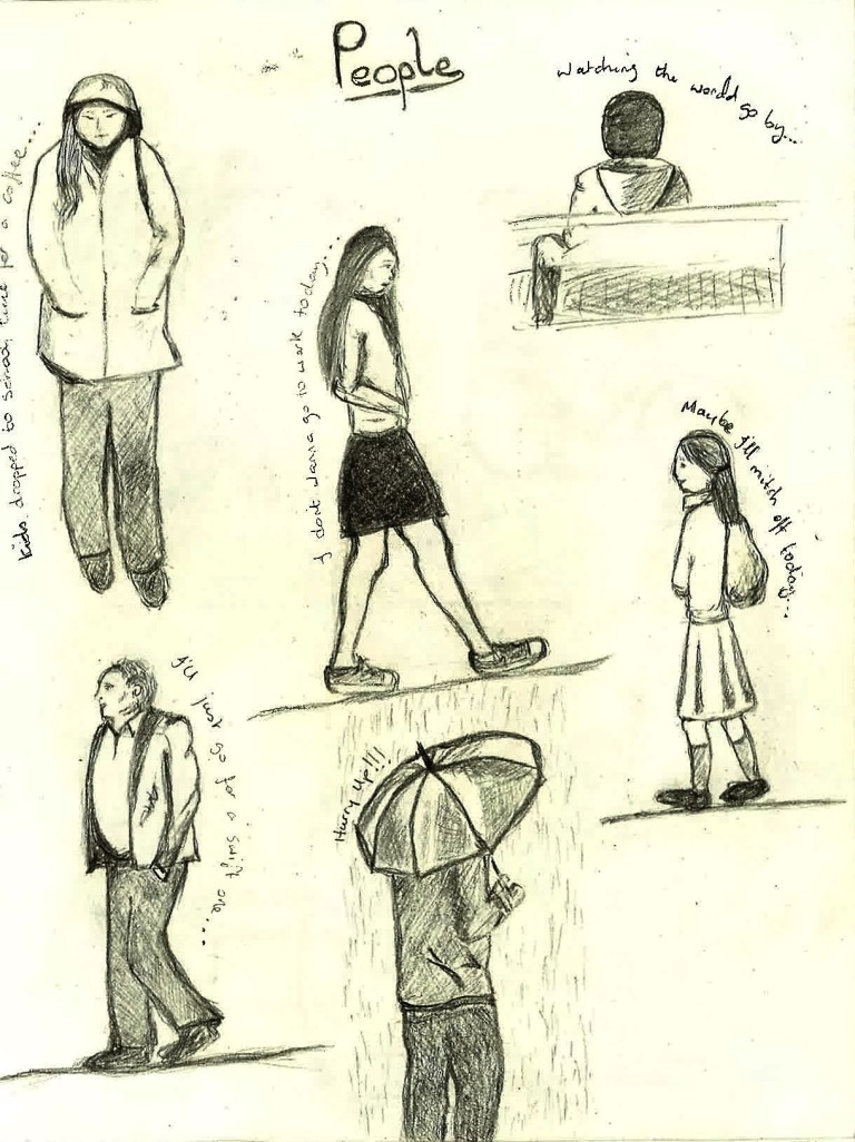 People sketches