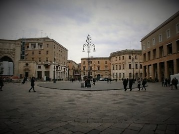 Square in Lecce
