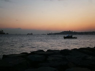 Sunset in Maltepe, Istanbul